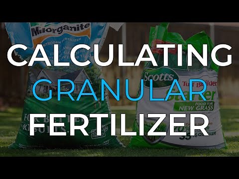 How To Calculate Granular Fertilizer