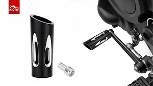 Watch KICRY Motorcycle Shifter Peg Black Foot Shift Lever peg on Amazon Live