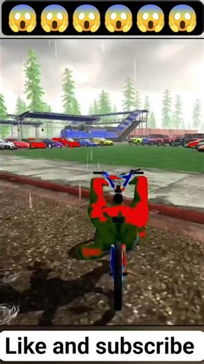 mini hulk Vs slender Man #youtubeshorts #indianbikedriving3d #gta #shorts