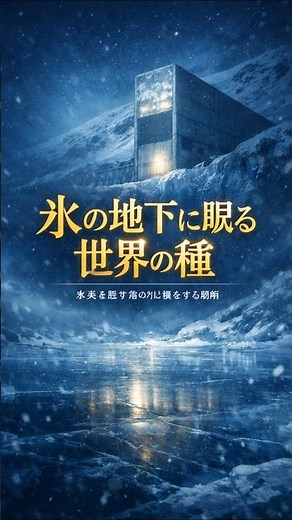 【The World's Last Seed Vault】The Ultimate Fortress to Prevent Extinction #SvalbardGlobalSeedVault...