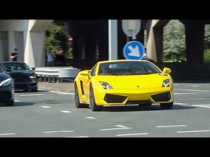 Lamborghini Gallardo LP560-4 - Loud Revs and Accelerations! Pure V10 Engine Sound!