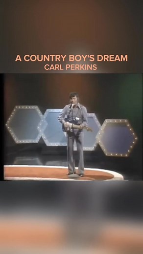 Every legend starts somewhere simple. Carl Perkins sings about the universal truth: all a country boy needs is a little hope and a guitar to make his dream come true. #countrymusic | Harmony Haven