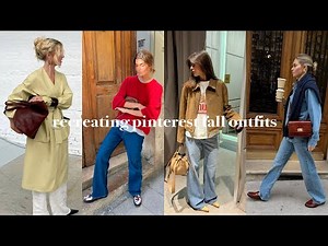 Recreating Pinterest Outfits Fall 2024