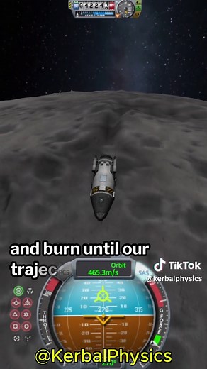 How to perform a precision Mun landing in Kerbal Space Program #kerbalspaceprogram #tutorial