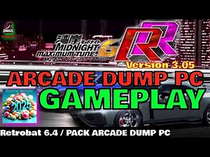 ⚠️WANGAN MIDNIGHT MAXIMUM TUNE 6RR Version 3.05 - ARCADE DUMP PC⚠️ MANETTE / GAMEPLAY /FULL SCREEN