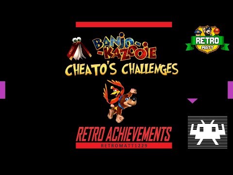 [109] Banjo-Kazooie: Cheato's Challenges / N64 Hack / Retro Achievements - The 6 Tales of Cheato