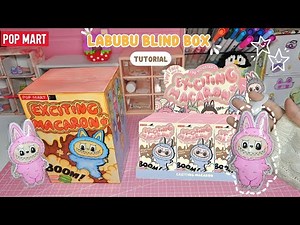 TUTORIAL LABUBU BLIND BOX | paper diy