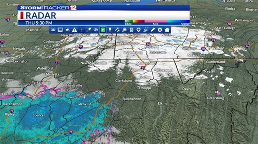 9.1K views · 35 reactions | Storm Tracker Doppler at 5:50 PM Thursday 1/16/25...radar trends showing precip filling back in though air temps along I-79 are above freezing right now. Heavier snow showers likely for the next few hours ~ Justin Kiefer | WBOY - StormTracker 12 | Facebook