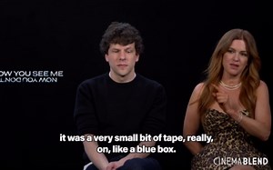 Jesse Eisenberg and Isla Fisher told me all about that cameo at the end of 'Now You See Me: Now You Don't'