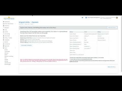 Getting Started With Import Data Template CSV File