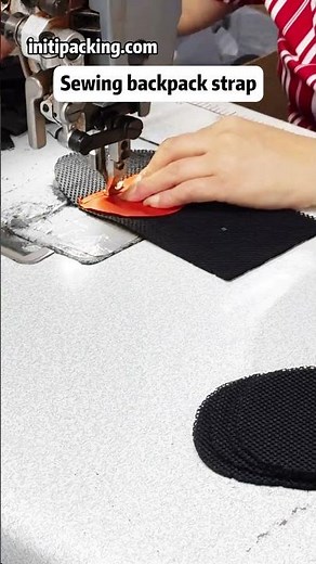 Sewing backpack strap