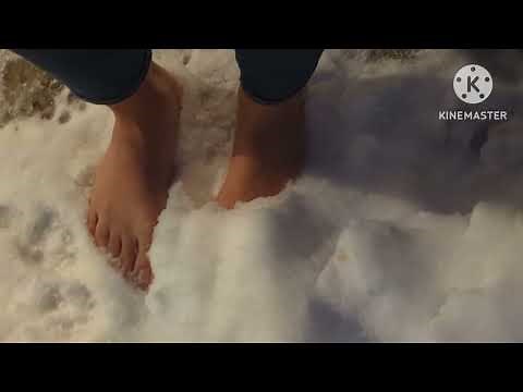 Barefoot in the Snow