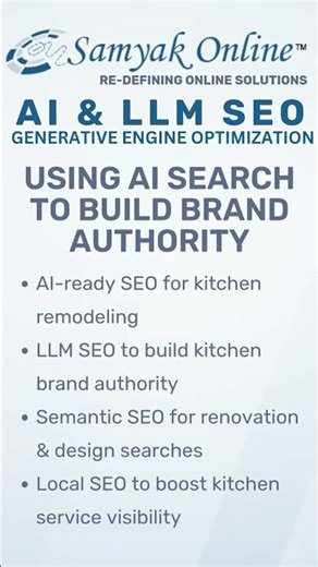 AI & LLM SEO Agency for Kitchen Remodeling