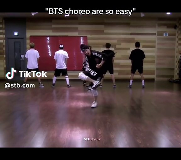 BTS Hard Dance Choreography - Footwork Control and Body Movement