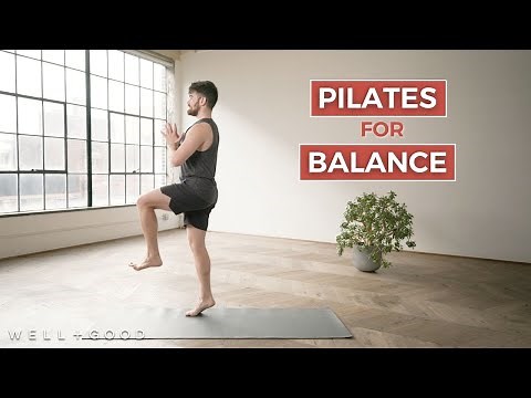 12 Minute Pilates for Balance Workout | Trainer of the Month Club | Well+Good