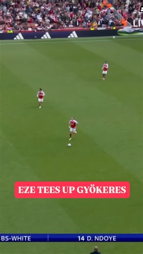 32K views · 9.5K reactions | Ebere Eze tees up Viktor Gyokeres as Arsenal’s new signings combine to make it 2-0. 﫢 | NBC Sports Soccer | Facebook