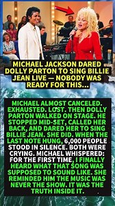 Michael Jackson DARED Dolly Parton to Sing Billie Jean Live — Nobody Was Ready For #shorts #viral