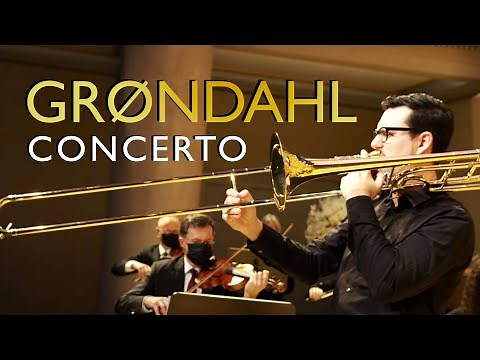 Grøndahl TROMBONE Concerto | Sebastian Koelman | (Live Concert)