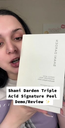Shani Darden Triple Acid Signature Peel Demo/Review ✨