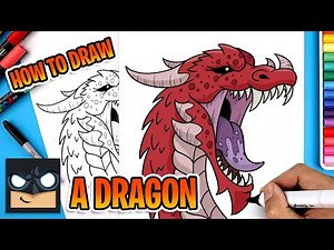 How to Draw a Dragon | Step by Step Drawing Tutorial