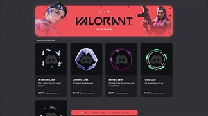 How to purchase the Valorant x Discord collection?