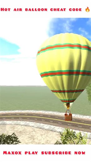 Hot air balloon cheat code 🔥🤯 #maxoxplay #viral #indianbikedriving3d #ibd3d #shorts 😍 #viralshorts