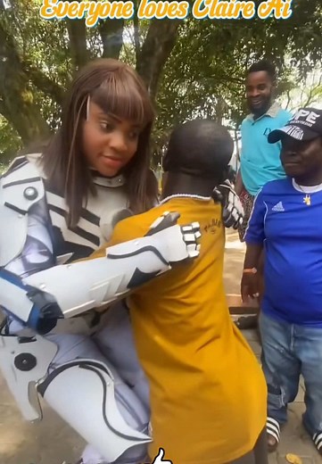 First Encounter with Real Robots in Nigeria