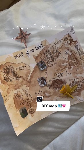 Cutest DIY Map Ideas for Gifts and Love | Party Supplies