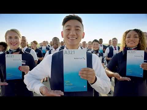 American Airlines A321 New Safety Video 2023