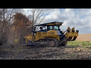 Deere 1050k Dozer goes to work