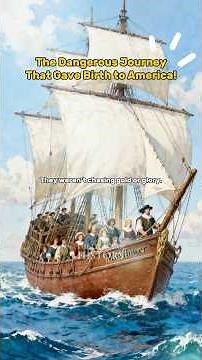 The Dangerous Journey That Gave Birth to America – The Mayflower (1620) #mayflower #americanhistory