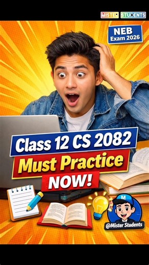 Class 12 Computer Science Model Question Paper 2082 | NEB Exam 2026 | Every Student Must Practice