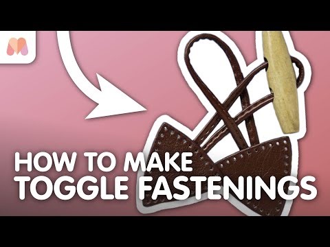 How to Make Toggle Fastenings for Coats