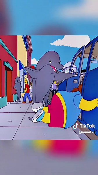 Dauphins contre humains : La guerre aquatique de Springfield