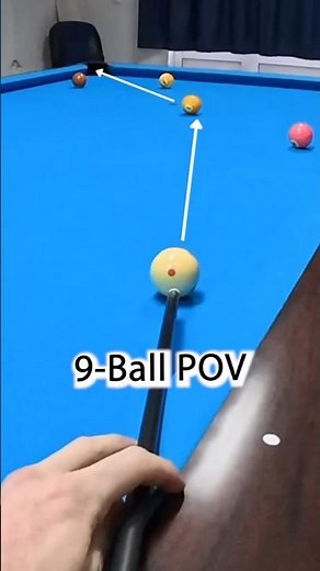 ASMR 9-Ball POV | Pure Pool Sounds 🎱 #poolplayer