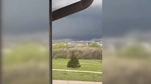 Tornado seen in Elkhorn, Nebraska, on April 26, 2024