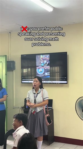 Public Speaking vs. Solving Math Problems: A Perspective