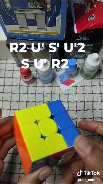 CFOP Method PLL No.1 for Speedcubing