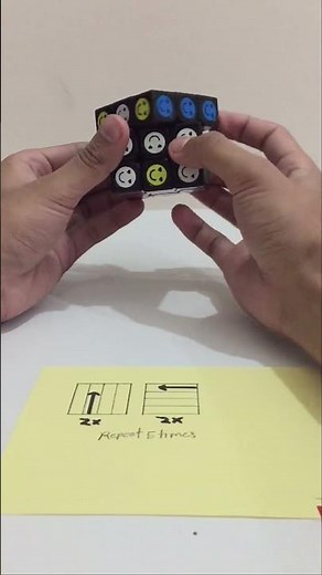 How to solve 3x3 Rubik’s cube easy trick tutorial