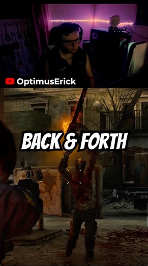 Switching Back & Forth #residentevilrequiem #shorts