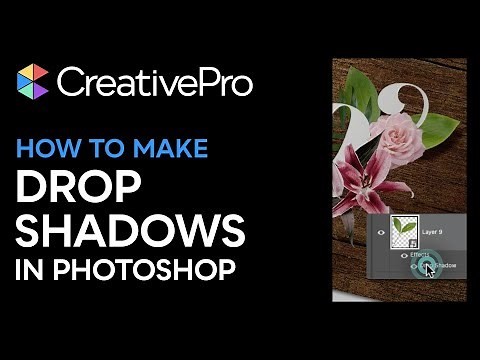 Photoshop: How to Create and Manipulate Drop Shadows (Video Tutorial)