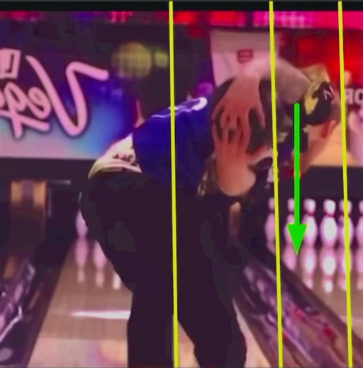 Back shoulder rotation under the front shoulder. Perspective shift in regard to both this lefty as well as how the shoulder system can work. | Bowling Knowledge