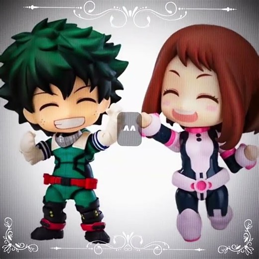 The smiley!!! ^^ Uraka and deku ♡~