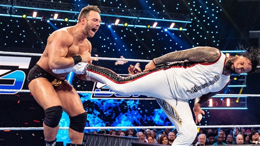 LA Knight, Drew McIntyre and Jimmy Uso battle for a chance to enter the Elimination Chamber Match. | WWE