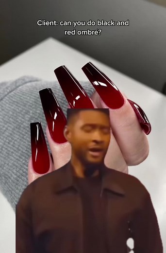 Black and Red Ombre Nails: Stunning Nail Art Ideas