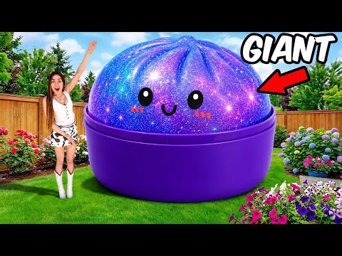 I Made The Worlds BIGGEST Viral Galaxy Dumpling!