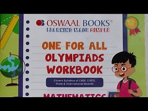 Oswal math Olympiad class 2 chapter numbers solutions(first time on youtube)