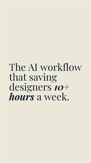Stacy Thorwart | AI for Interior Designers on Instagram: "No more guessing about how to use AI in your process. Here’s the exact workflow that interior designers are using to gain back valuable time every week: 👇🏻 📌 But first, SAVE this post now so you can find it later. 👊🏻 ✨ Step 1: Instant Concept Creation → Midjourney Stop spending hours searching for inspiration. Instead, use Midjourney to generate mood boards, sketches, and concept images in minutes. Just type a prompt and watch your i