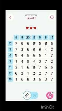 Cross sum game🕵️‍♀️ #braingames #arcadegames #brainiton #puzzlegames #stackgame #cross sum