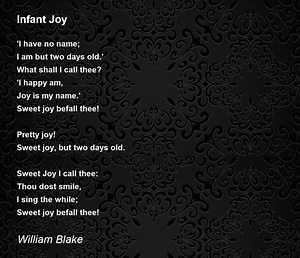 Infant Joy - Infant Joy Poem by William Blake